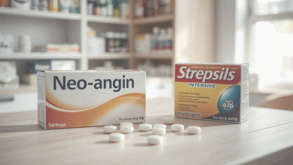 Jakie są różnice między Neo-Angin a Strepsils?