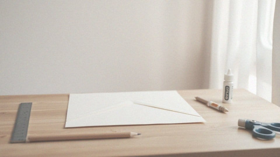 Jak zrobić kopertę na zaproszenia lub listy z papieru?