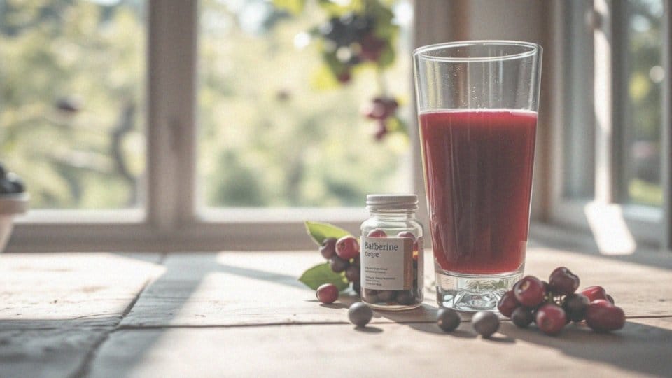 Jak sok z berberysu może wspierać działanie berberyny?