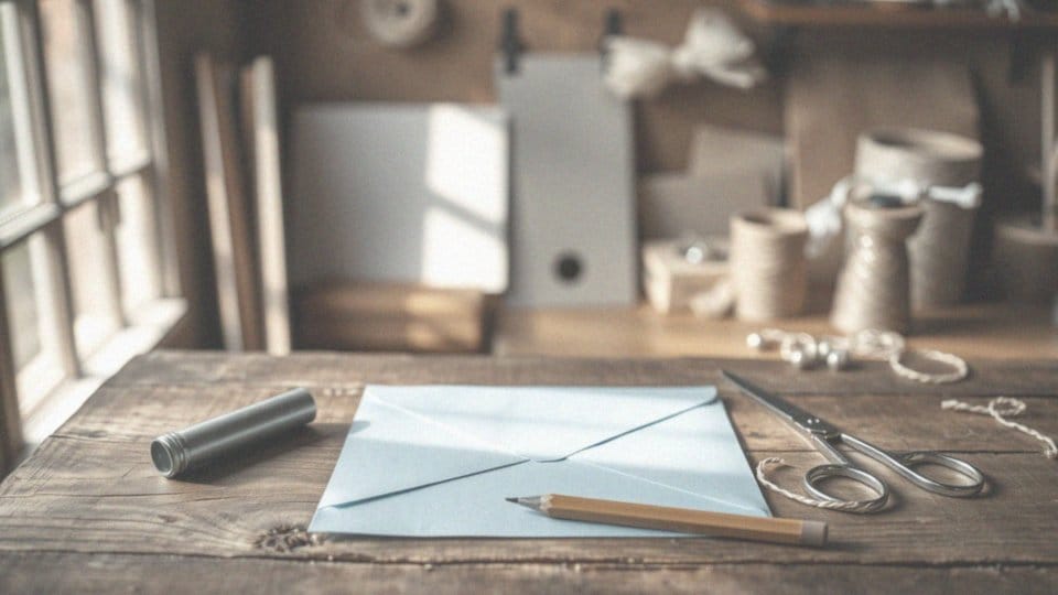 Jak stworzyć własnoręcznie kopertę z papieru A4?