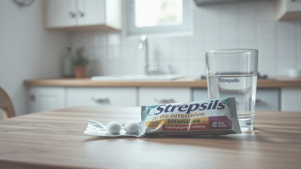 Jakie są częste działania niepożądane Strepsils Intensive?