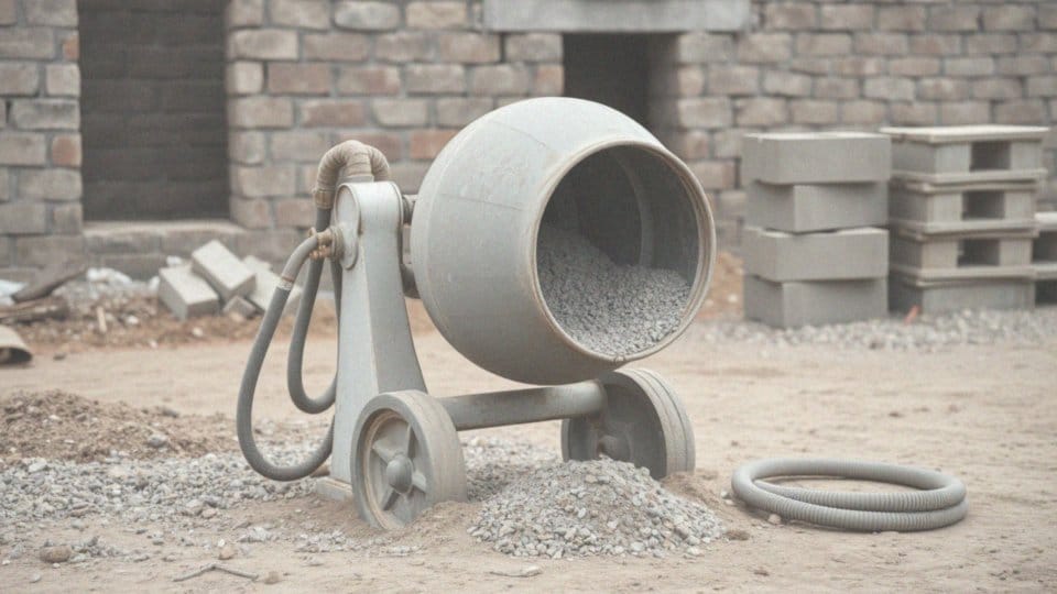 Jak rozpocząć przygotowanie mieszanki betonowej z betoniarki?
