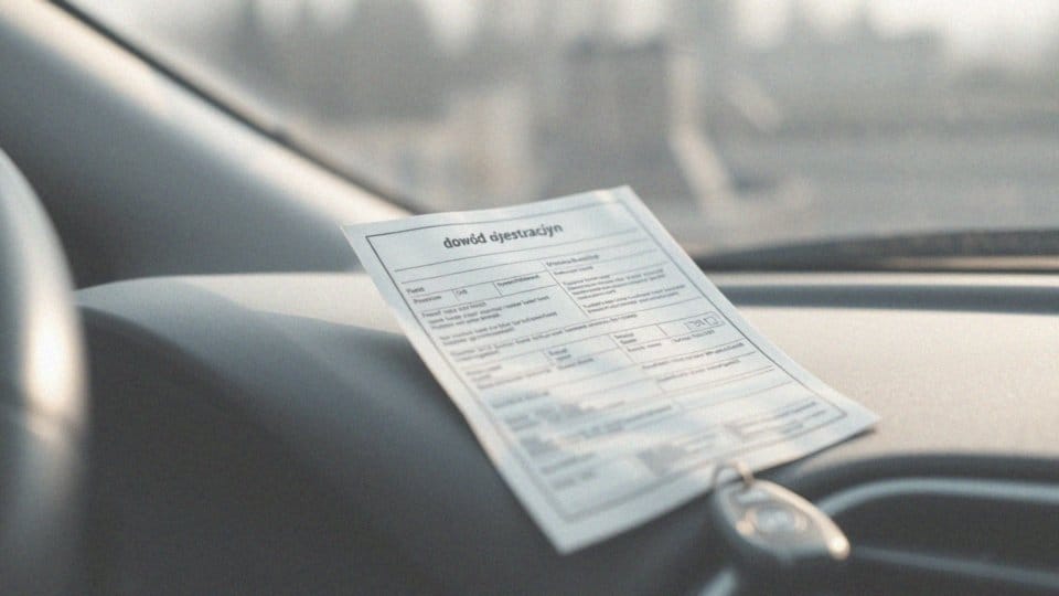 Kiedy jest konieczna wymiana dowodu rejestracyjnego?