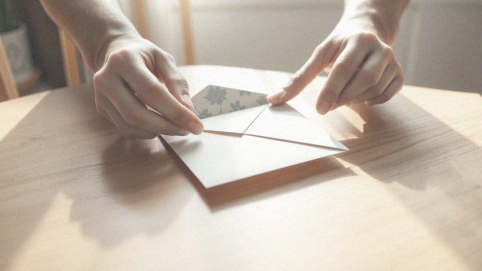 Jak zrobić kopertę origami z papieru?