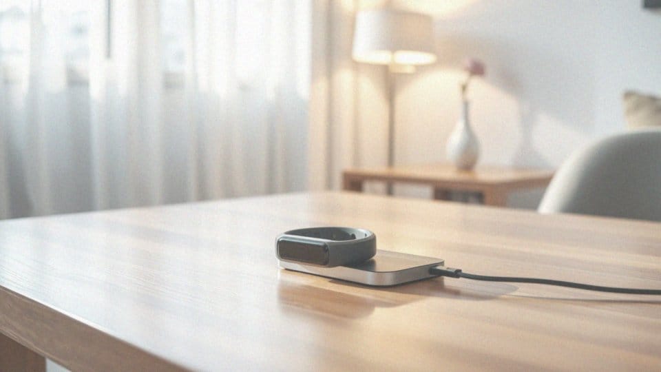 Jakie są zasady pierwszego ładowania smart bransoletki?